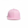Front view – effen roze snapback