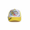 Front view – gele tiger cap