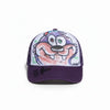 Front view – paarse cap zelfde grootte