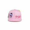 Front view – roze patch cap