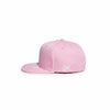 Side view – effen roze snapback