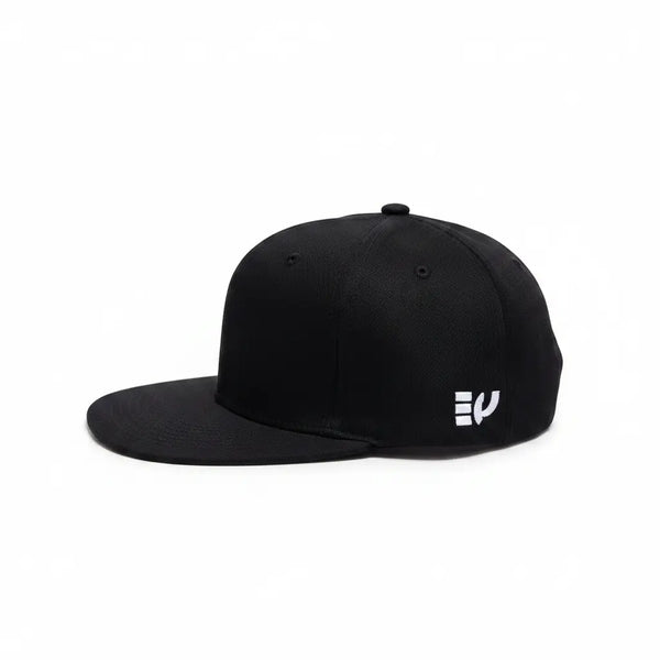 Side view – zwarte 5-panel